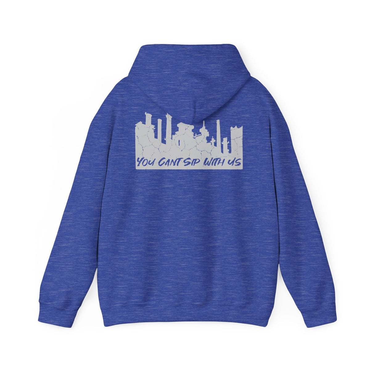 Lehigh Valley Drinking Club Hoodie — "You Can't Sip With Us" Skyline Pullover