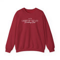 Lehigh Valley Drinking Club Crewneck Sweatshirt — "You Can't Sip With Us" Graphic