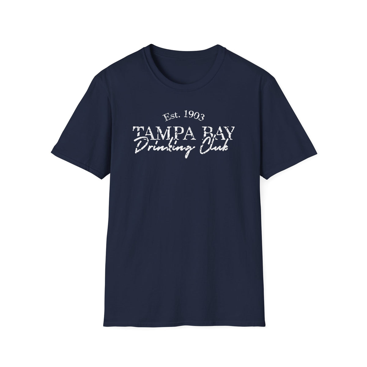 Tampa Bay Drinking Club T-Shirt — Est. 1903 Vintage Bar Tee