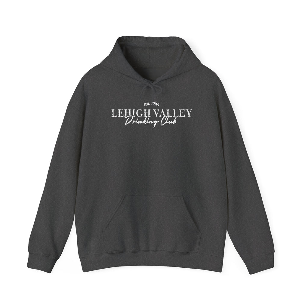 Lehigh Valley Drinking Club Hoodie — "You Can't Sip With Us" Skyline Pullover