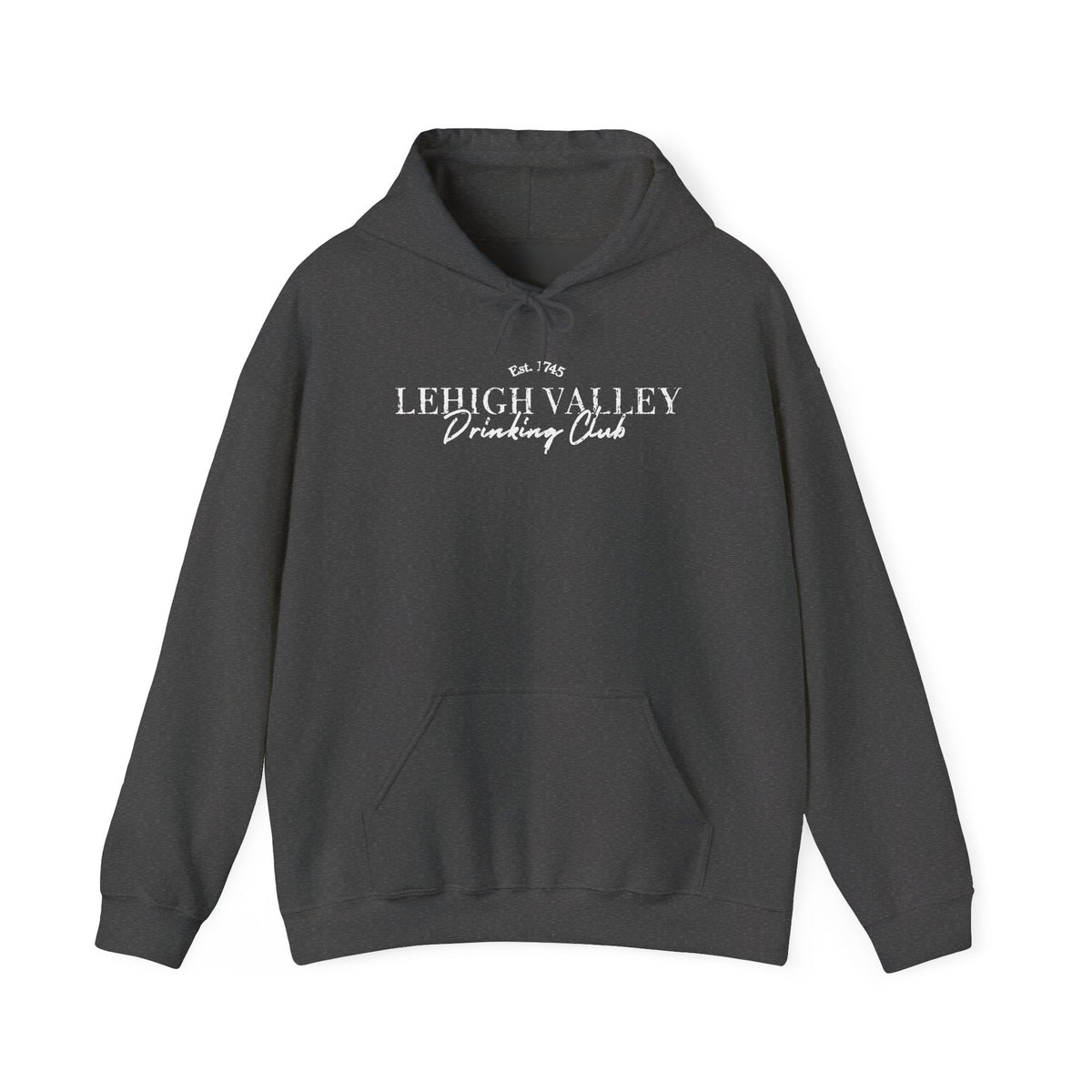 Lehigh Valley Drinking Club Hoodie — "You Can't Sip With Us" Skyline Pullover