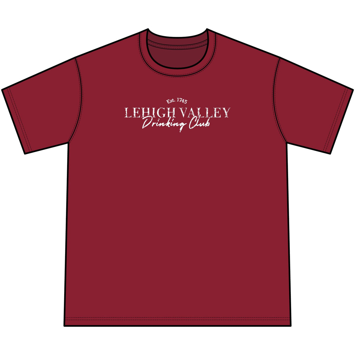 Lehigh Valley Drinking Club Mineral Wash T-Shirt