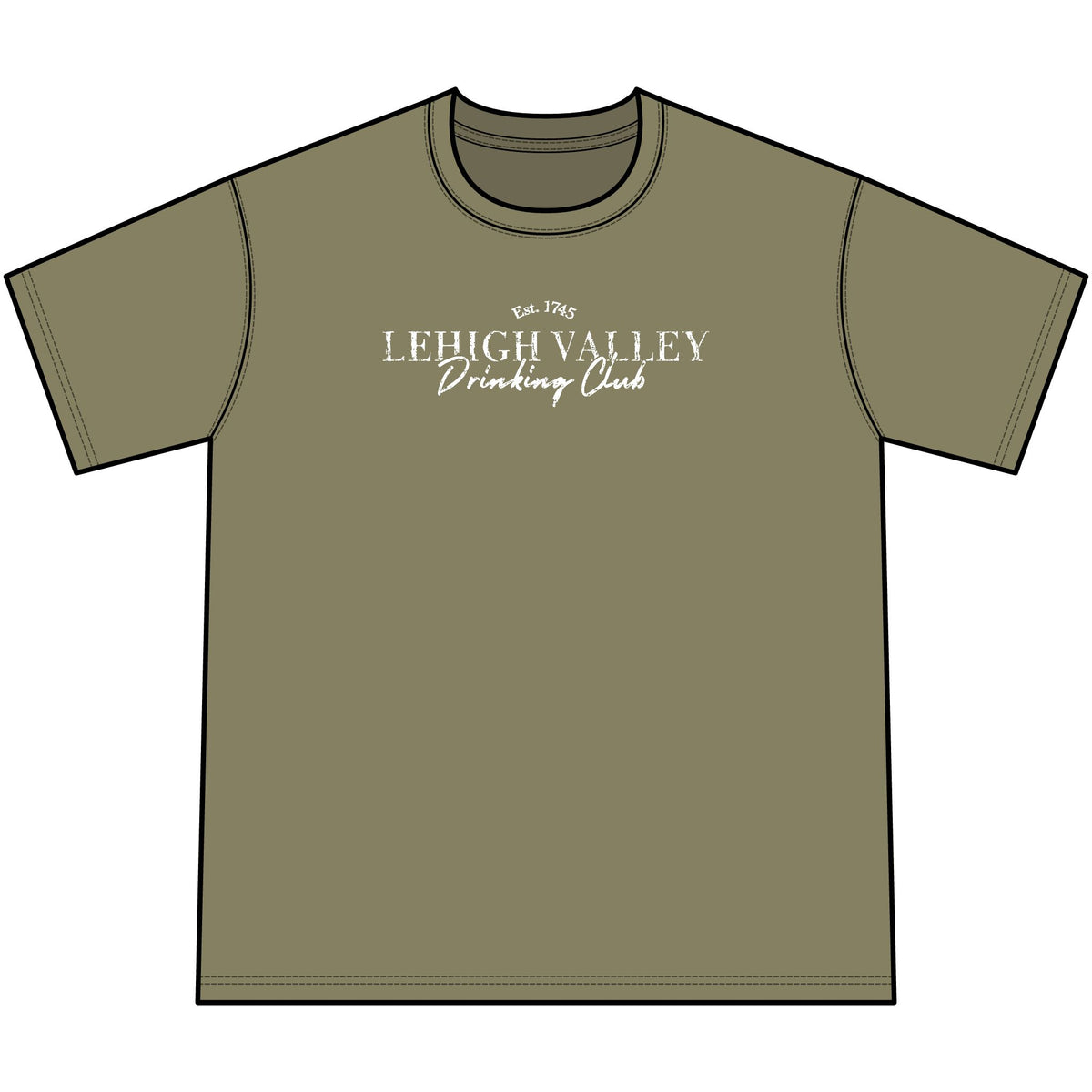 Lehigh Valley Drinking Club Mineral Wash T-Shirt