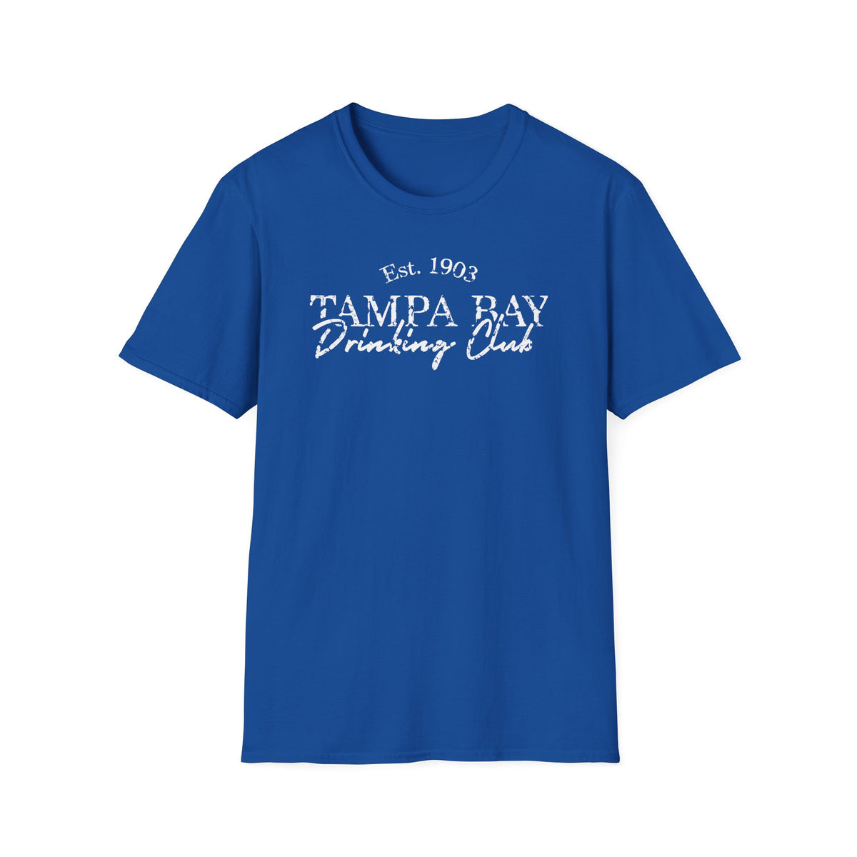 Tampa Bay Drinking Club T-Shirt — Est. 1903 Vintage Bar Tee