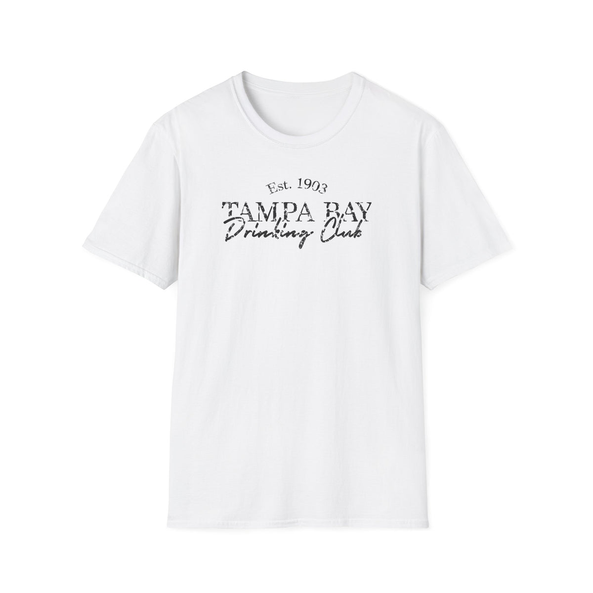 Tampa Bay Drinking Club T-Shirt — Est. 1903 Vintage Bar Tee