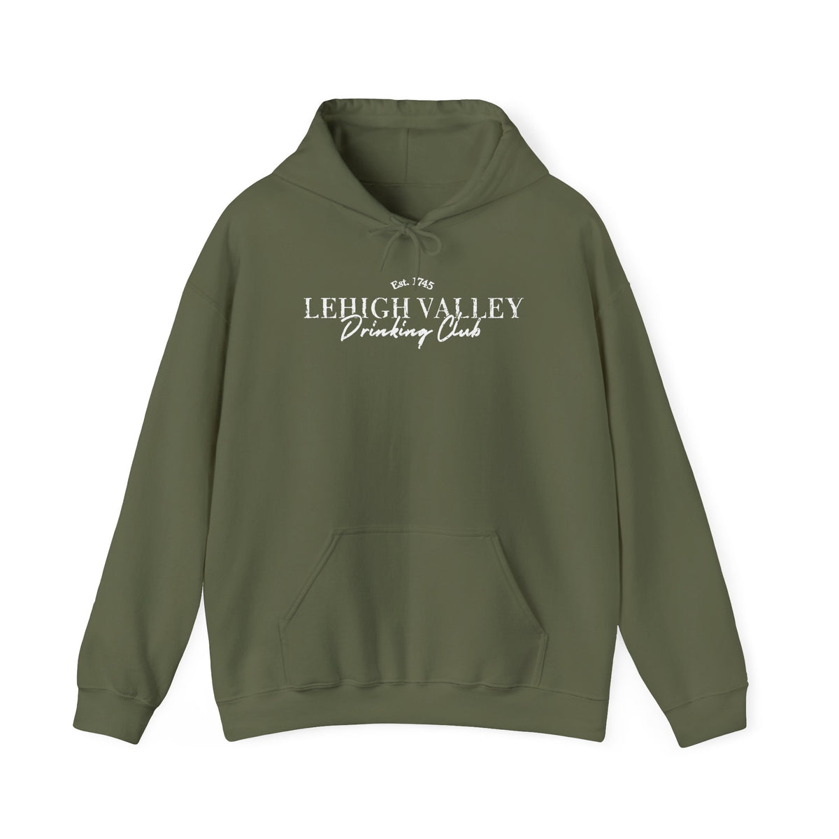 Lehigh Valley Drinking Club Hoodie — "You Can't Sip With Us" Skyline Pullover