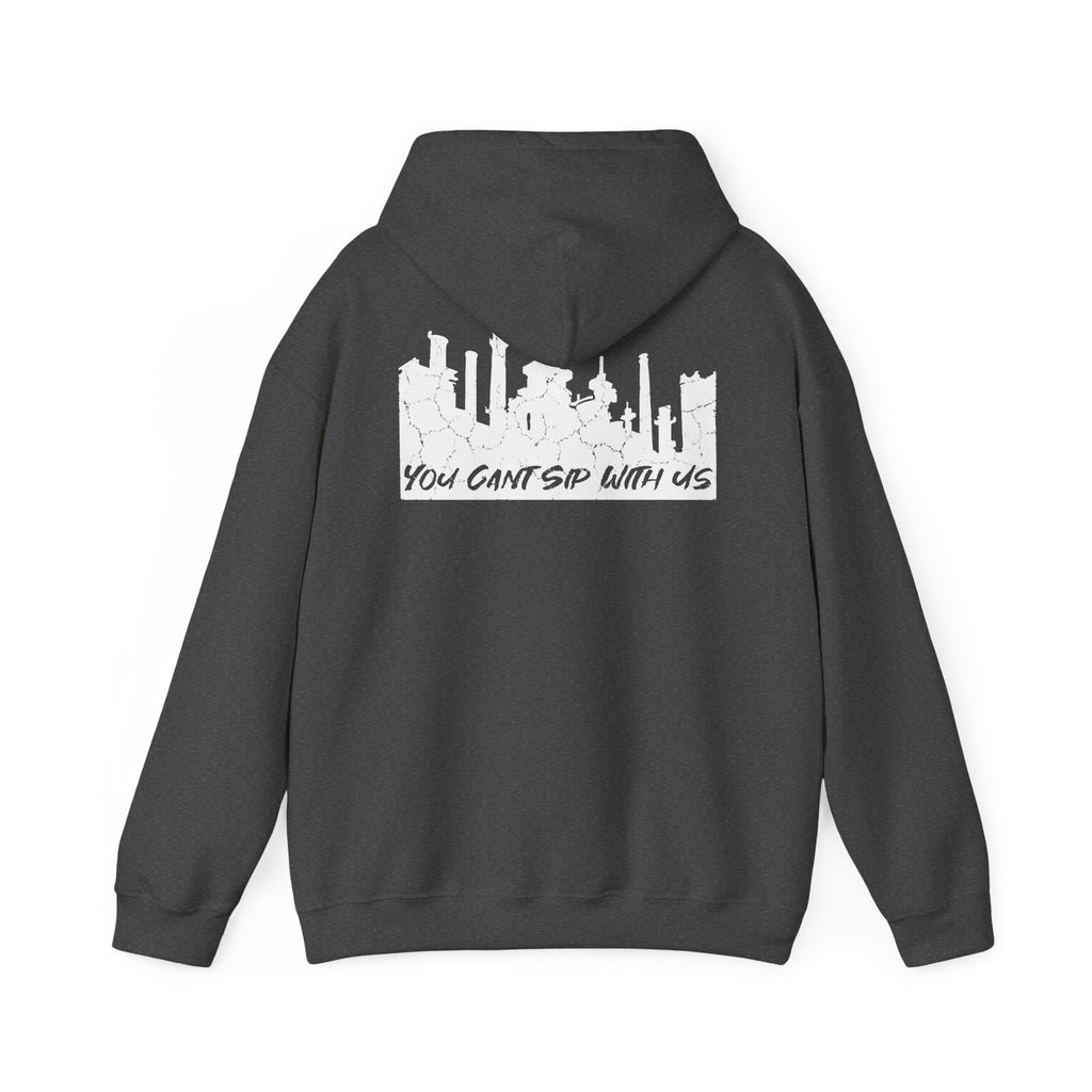 Lehigh Valley Drinking Club Hoodie — "You Can't Sip With Us" Skyline Pullover