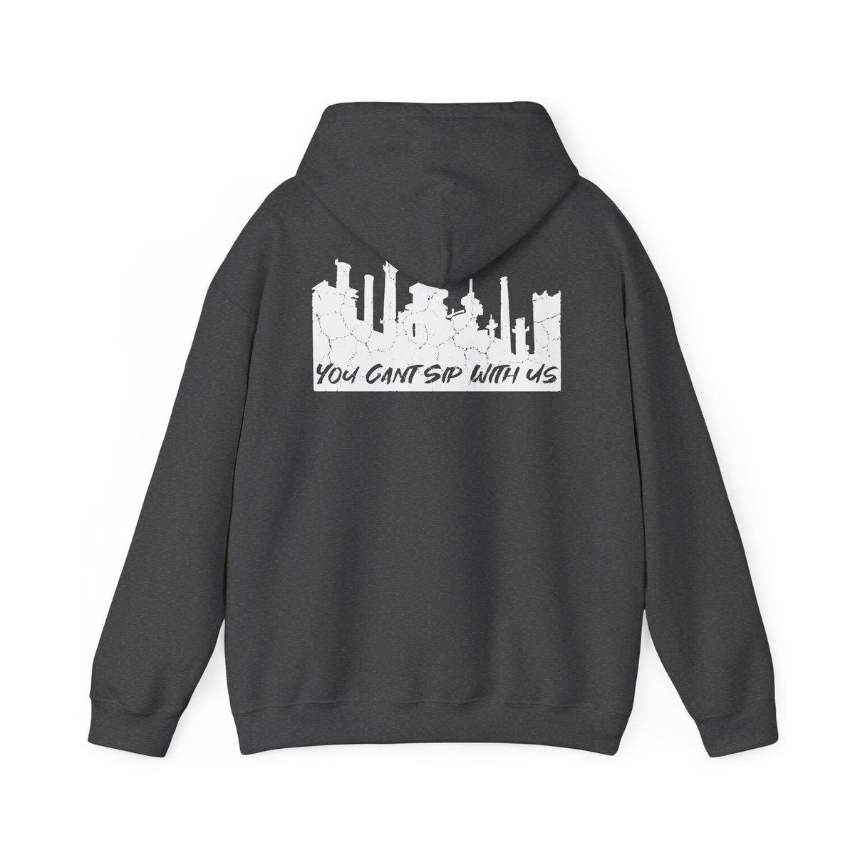 Lehigh Valley Drinking Club Hoodie — "You Can't Sip With Us" Skyline Pullover