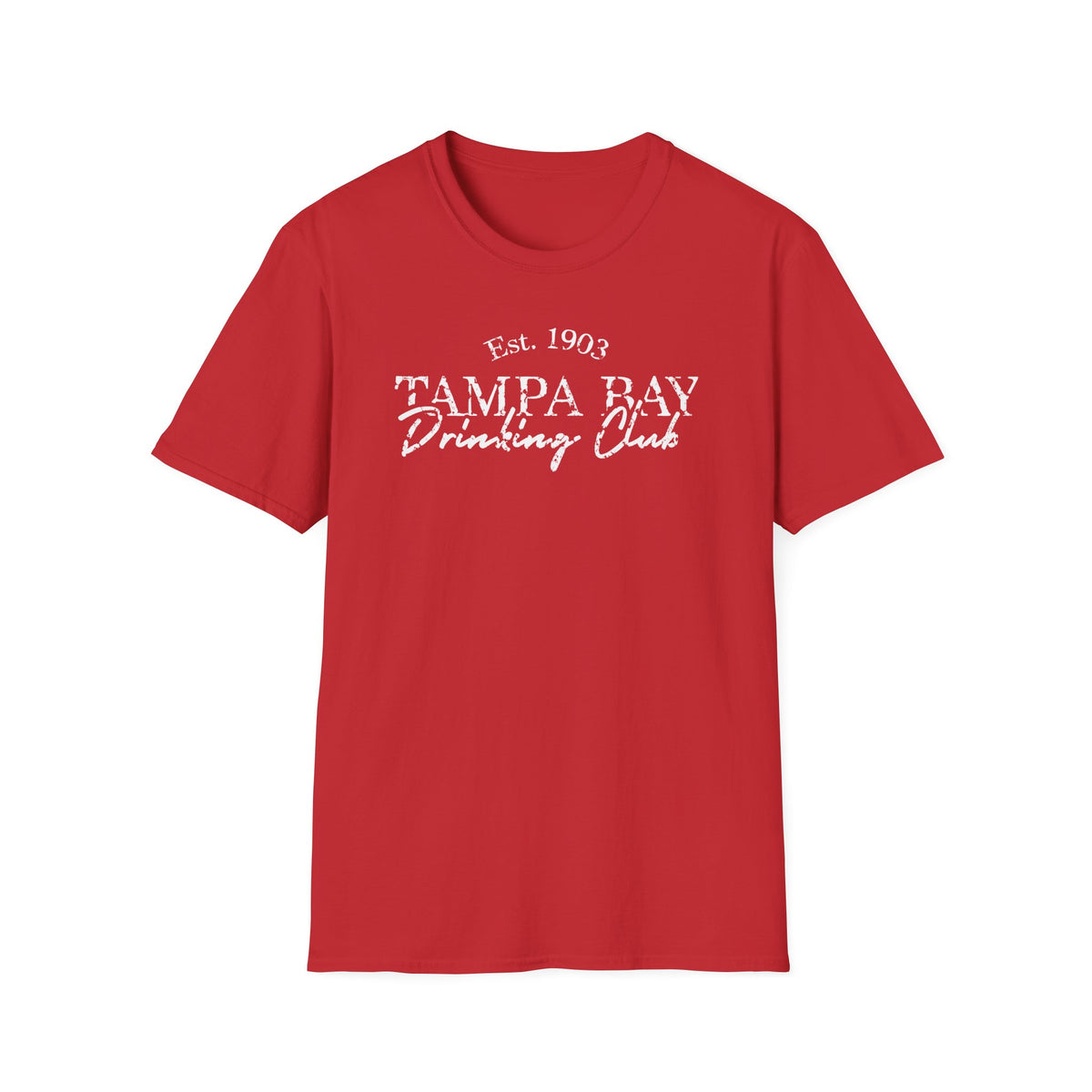 Tampa Bay Drinking Club T-Shirt — Est. 1903 Vintage Bar Tee