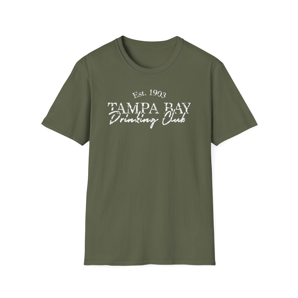 Tampa Bay Drinking Club T-Shirt — Est. 1903 Vintage Bar Tee