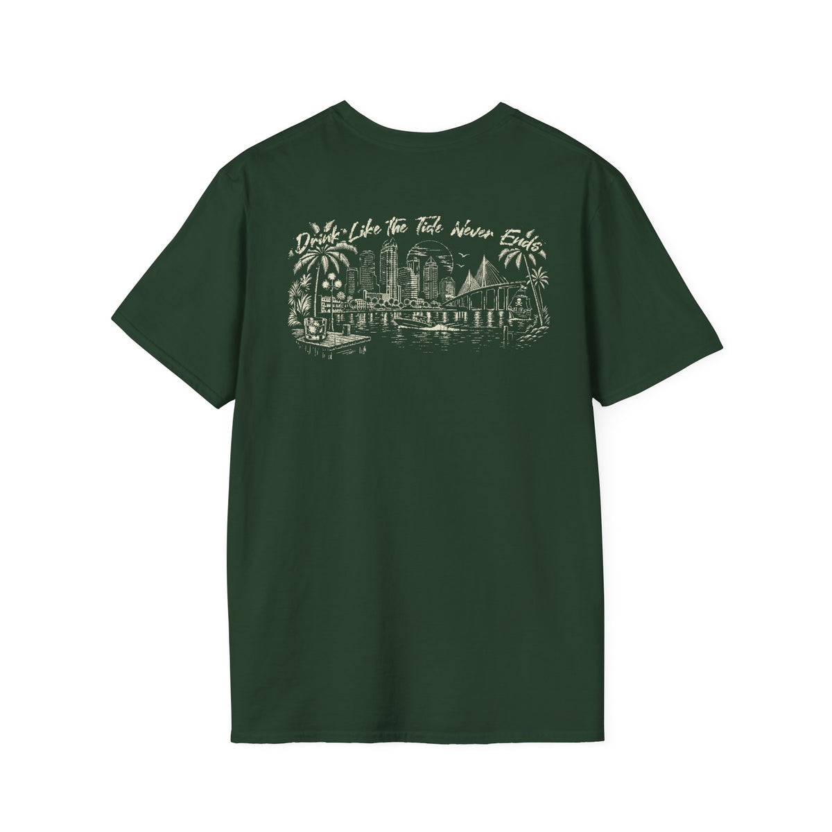 Tampa Bay Drinking Club T-Shirt — Est. 1903 Vintage Bar Tee