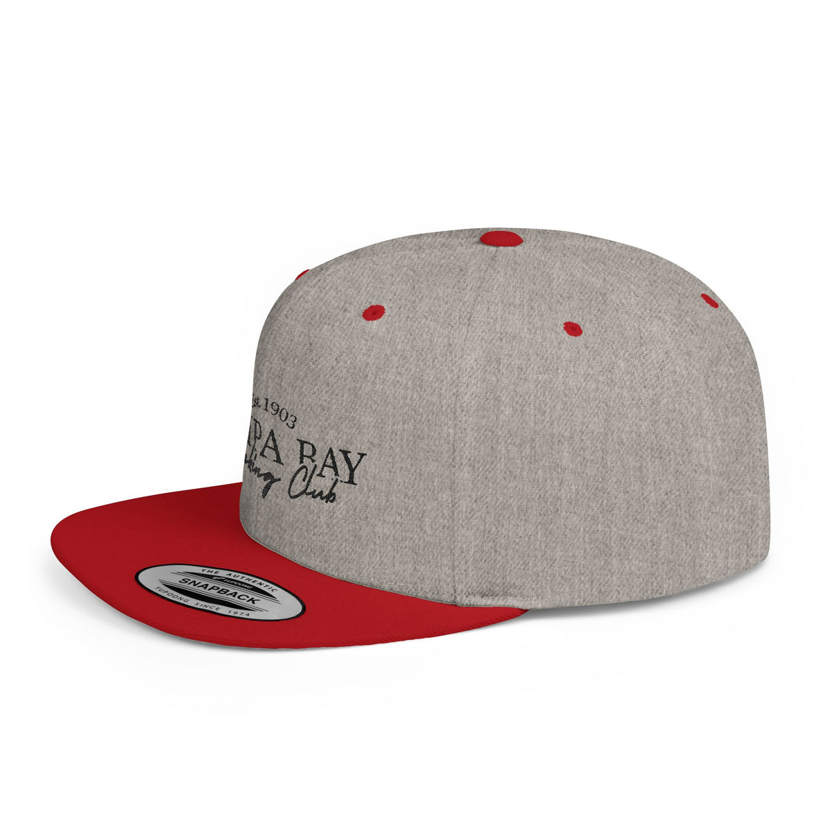 Tampa Bay Drinking Club Flat Bill Snapback Hat