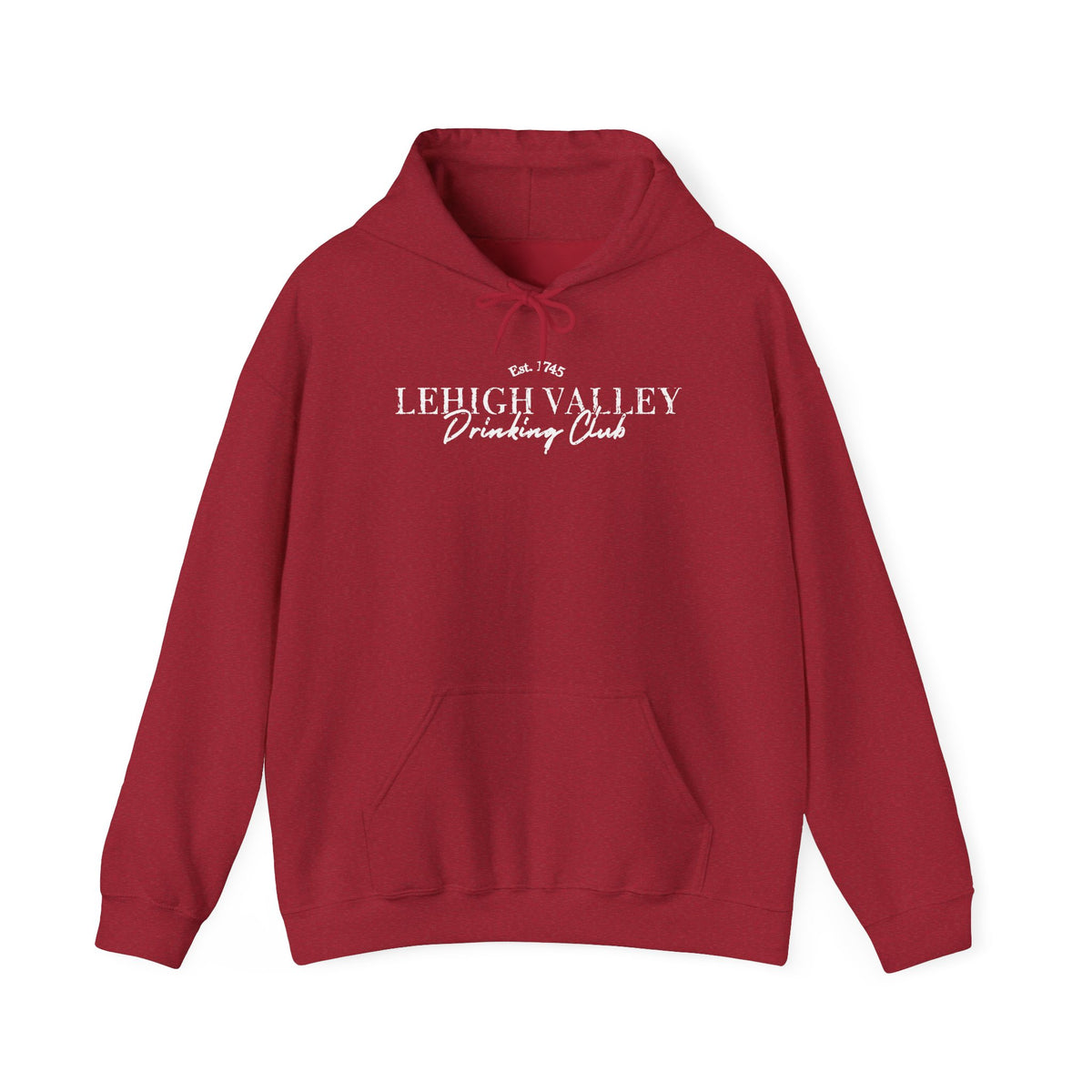 Lehigh Valley Drinking Club Hoodie — "You Can't Sip With Us" Skyline Pullover