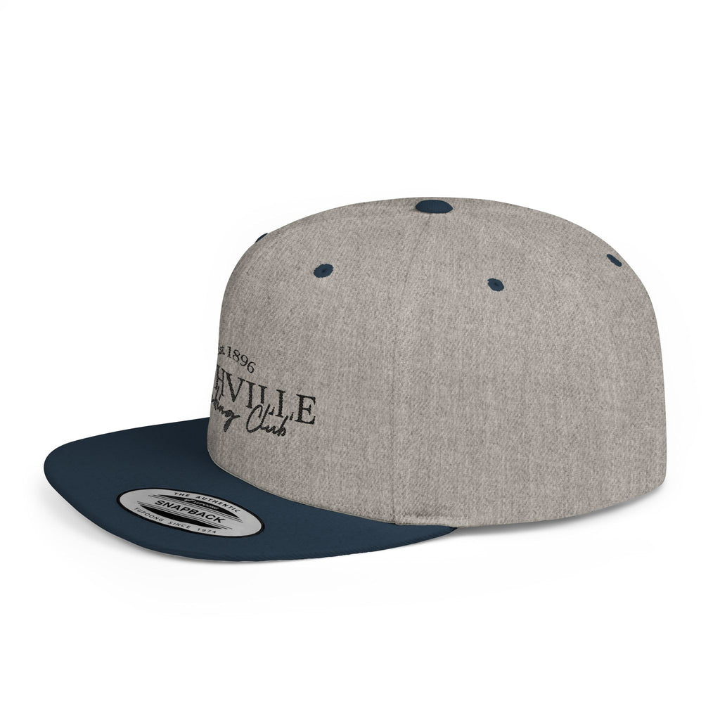 Nashville Drinking Club Flat Bill Snapback Hat