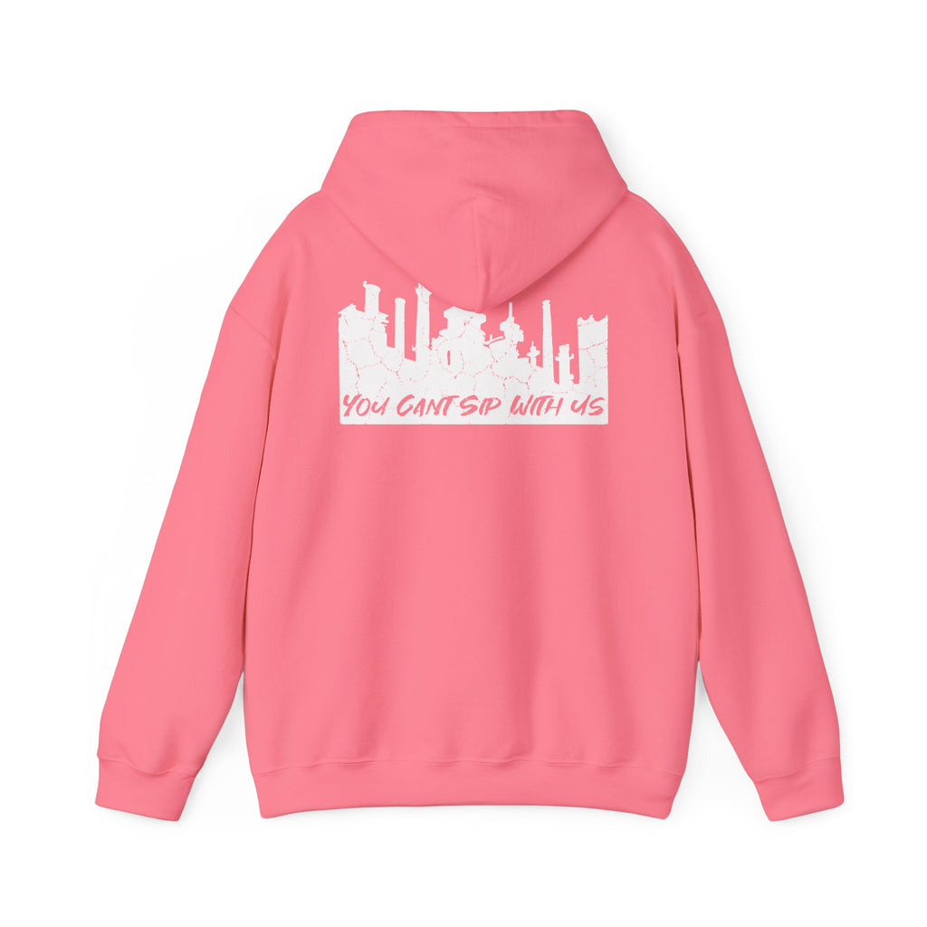 Lehigh Valley Drinking Club Hoodie — "You Can't Sip With Us" Skyline Pullover