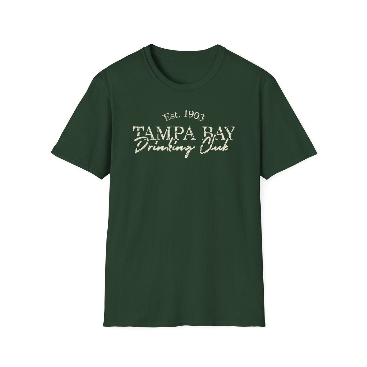Tampa Bay Drinking Club T-Shirt — Est. 1903 Vintage Bar Tee