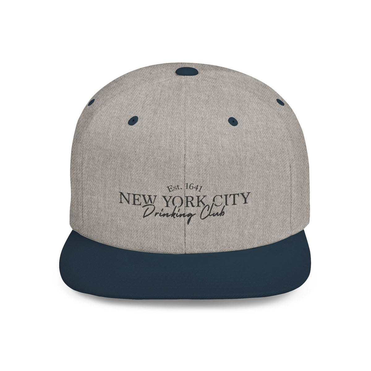 Flat Bill Snapback