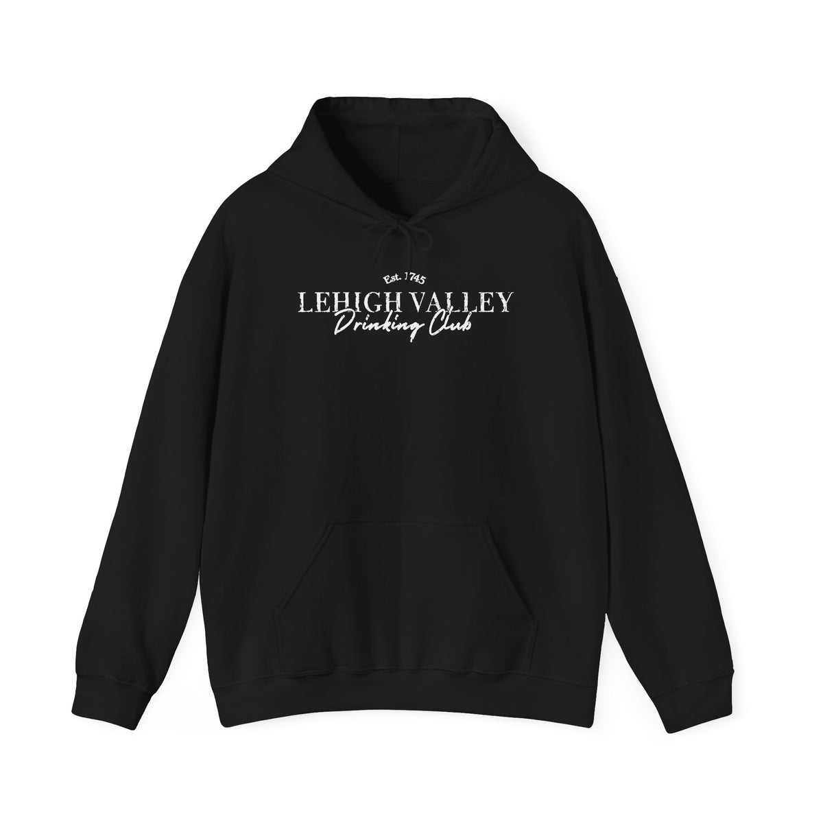 Lehigh Valley Drinking Club Hoodie — "You Can't Sip With Us" Skyline Pullover