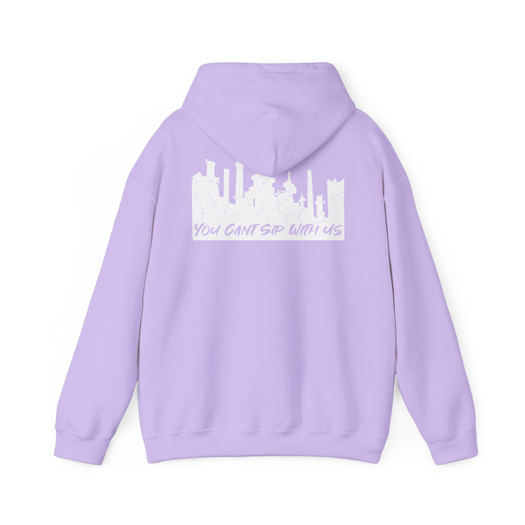Lehigh Valley Drinking Club Hoodie — "You Can't Sip With Us" Skyline Pullover