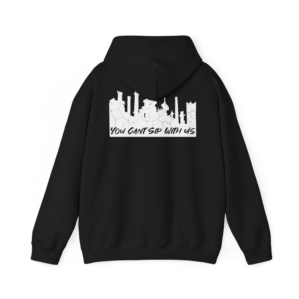 Lehigh Valley Drinking Club Hoodie — "You Can't Sip With Us" Skyline Pullover