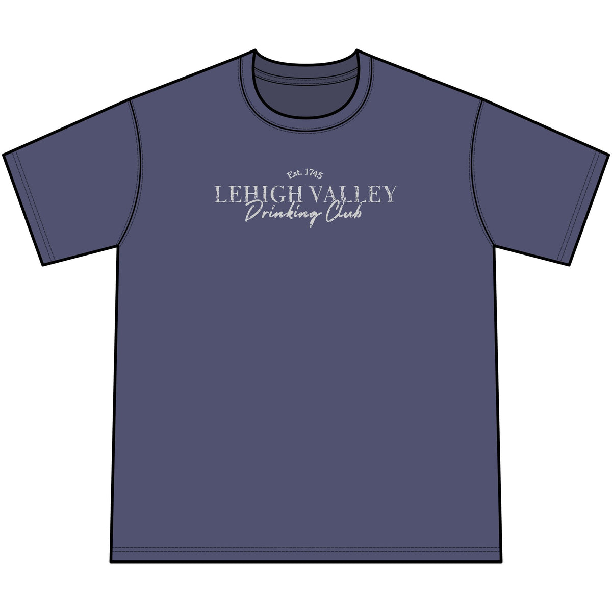 Lehigh Valley Drinking Club Mineral Wash T-Shirt