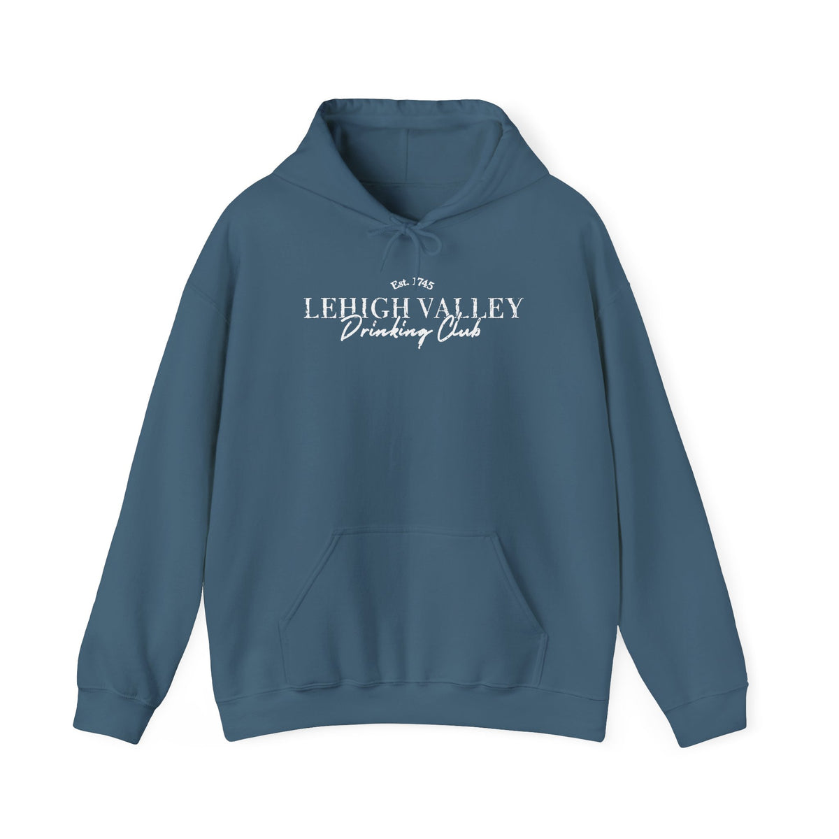 Lehigh Valley Drinking Club Hoodie — "You Can't Sip With Us" Skyline Pullover