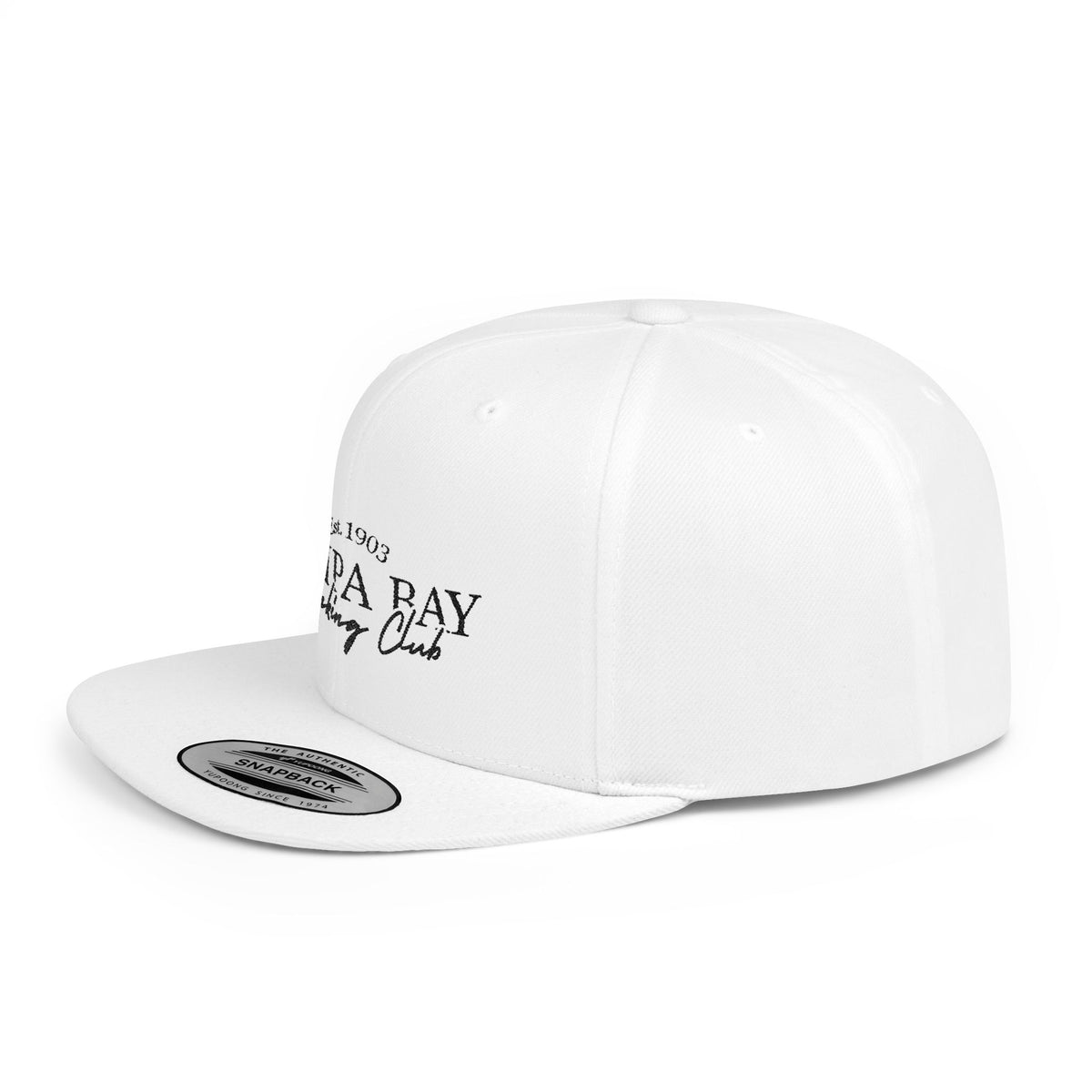 Tampa Bay Drinking Club Flat Bill Snapback Hat