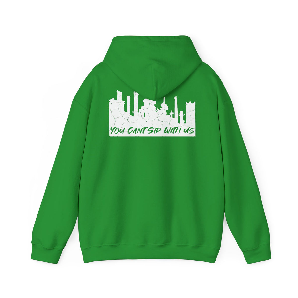 Lehigh Valley Drinking Club Hoodie — "You Can't Sip With Us" Skyline Pullover