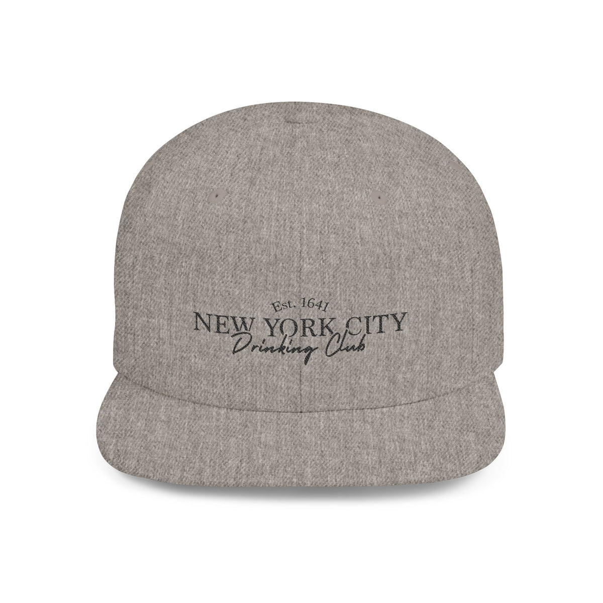 Flat Bill Snapback